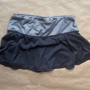 Black and Gray Athletic Top